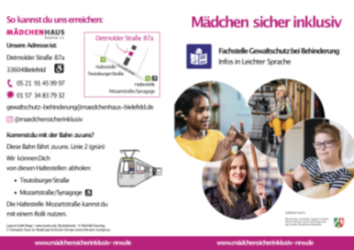 Flyer PDF Leichte Sprache